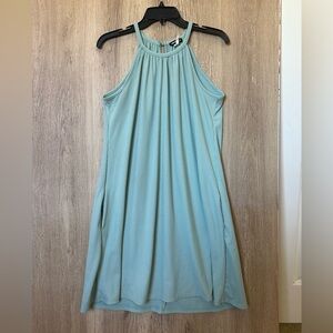 Sleeveless Halter Neck Dress